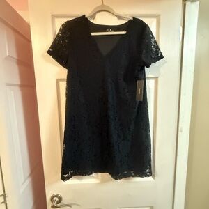 Lulu's Black  Lace Mini Dress
